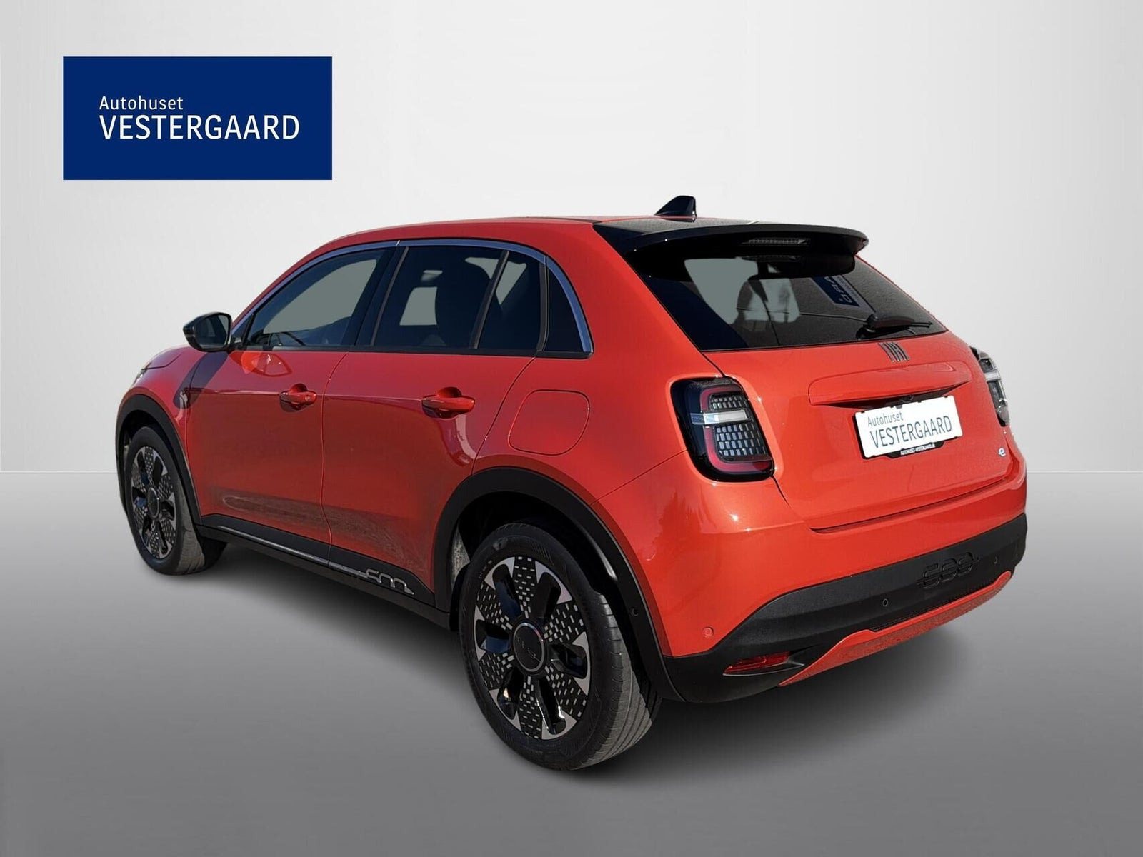 Orange Fiat 600e fra 2025