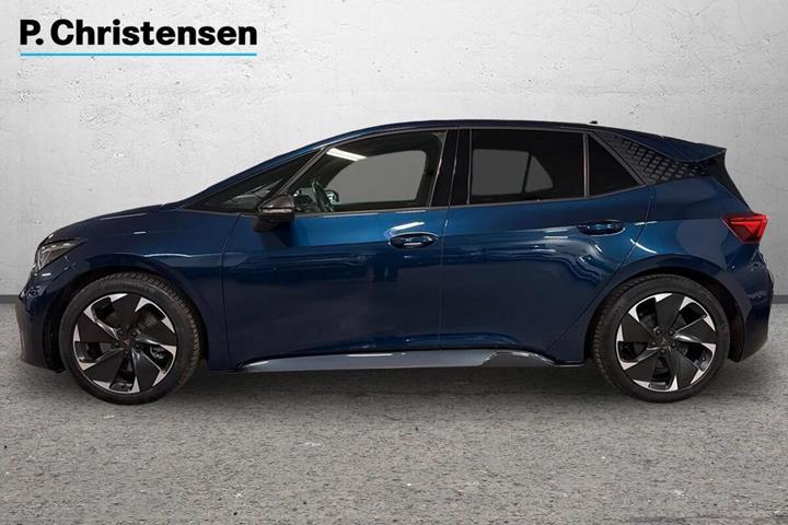 Blå Cupra Born fra 2023