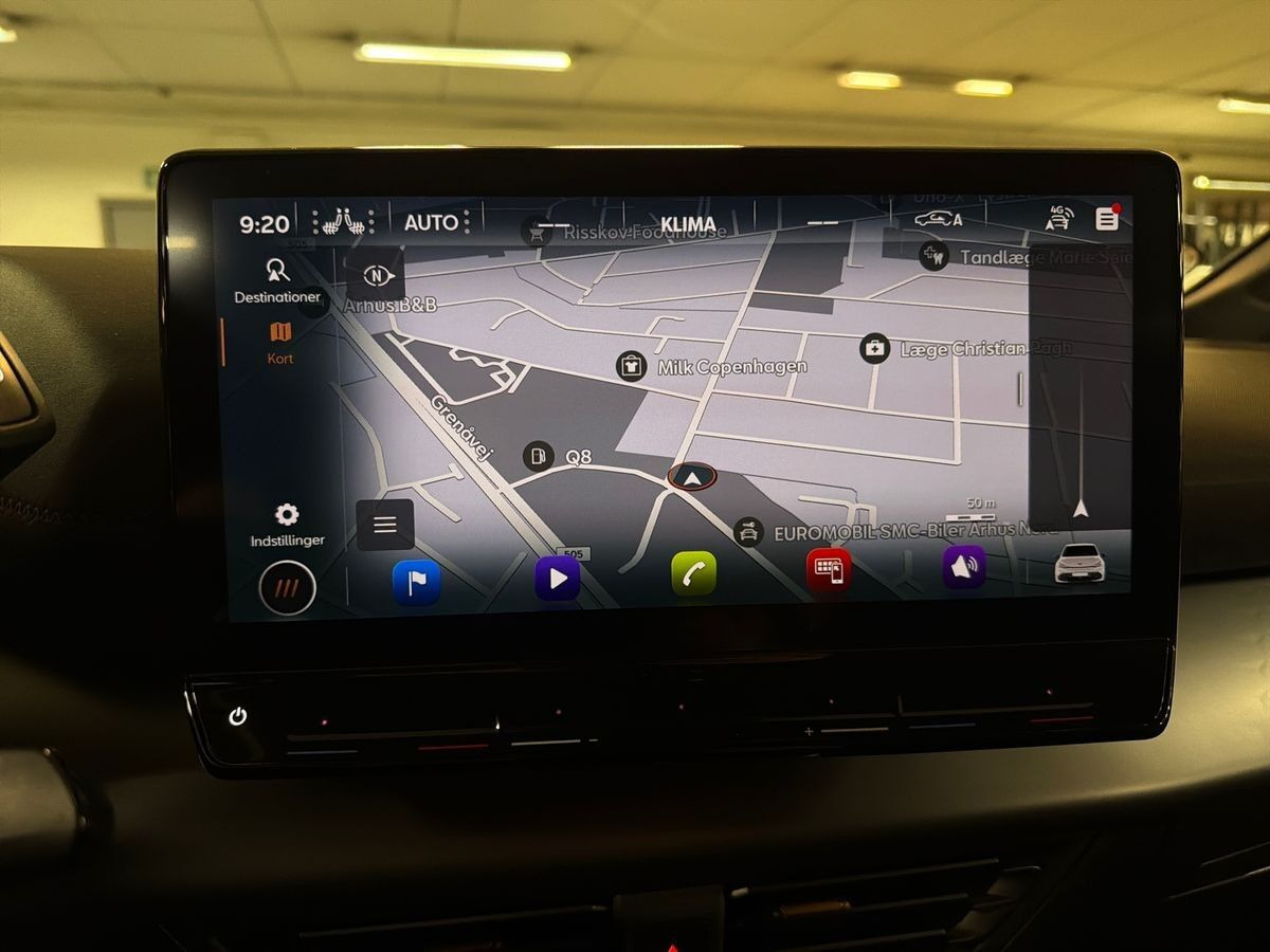 Blå Cupra Born fra 2023