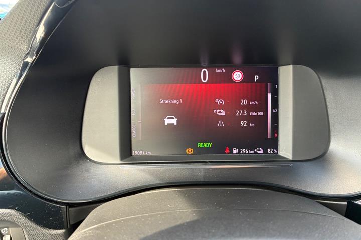 Grå Opel Corsa-e fra 2023