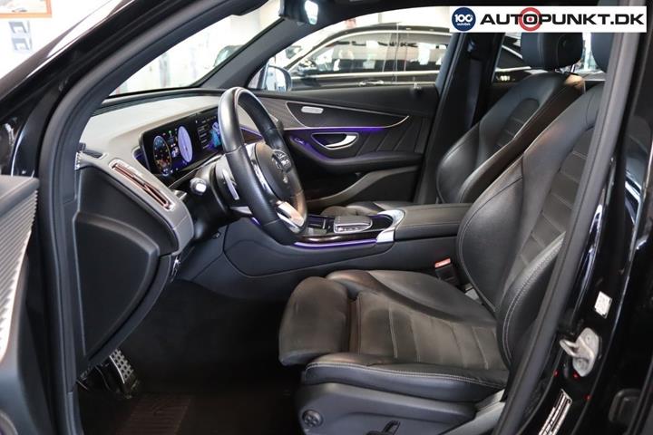 Sort Mercedes EQC400 fra 2020