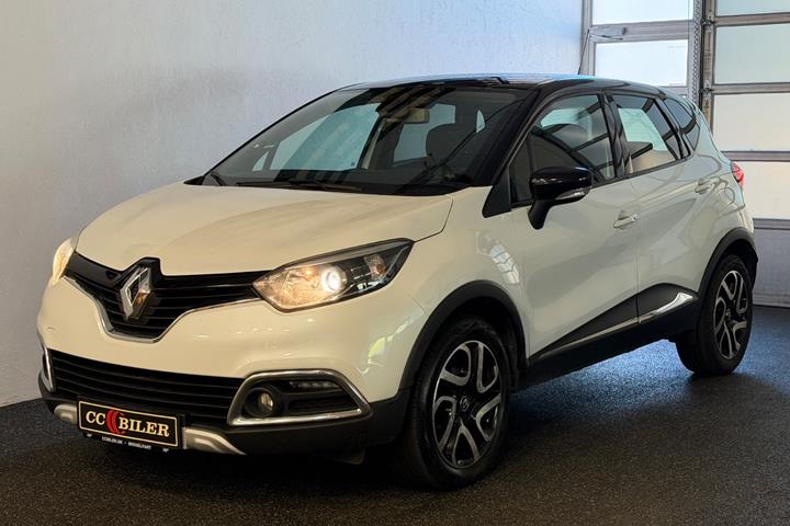 Hvid Renault Captur fra 2017