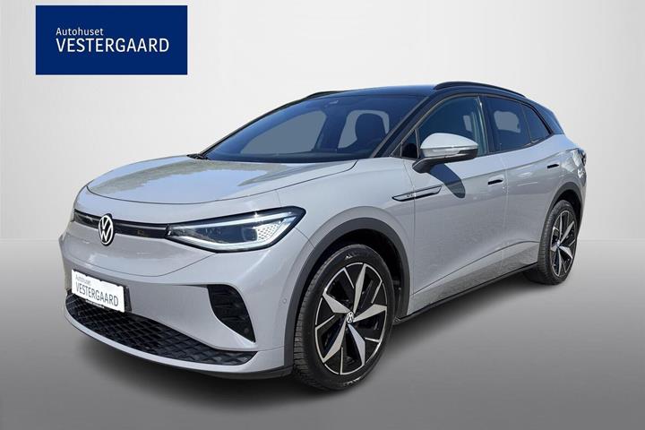 Grå VW ID.4 fra 2022 set udefra