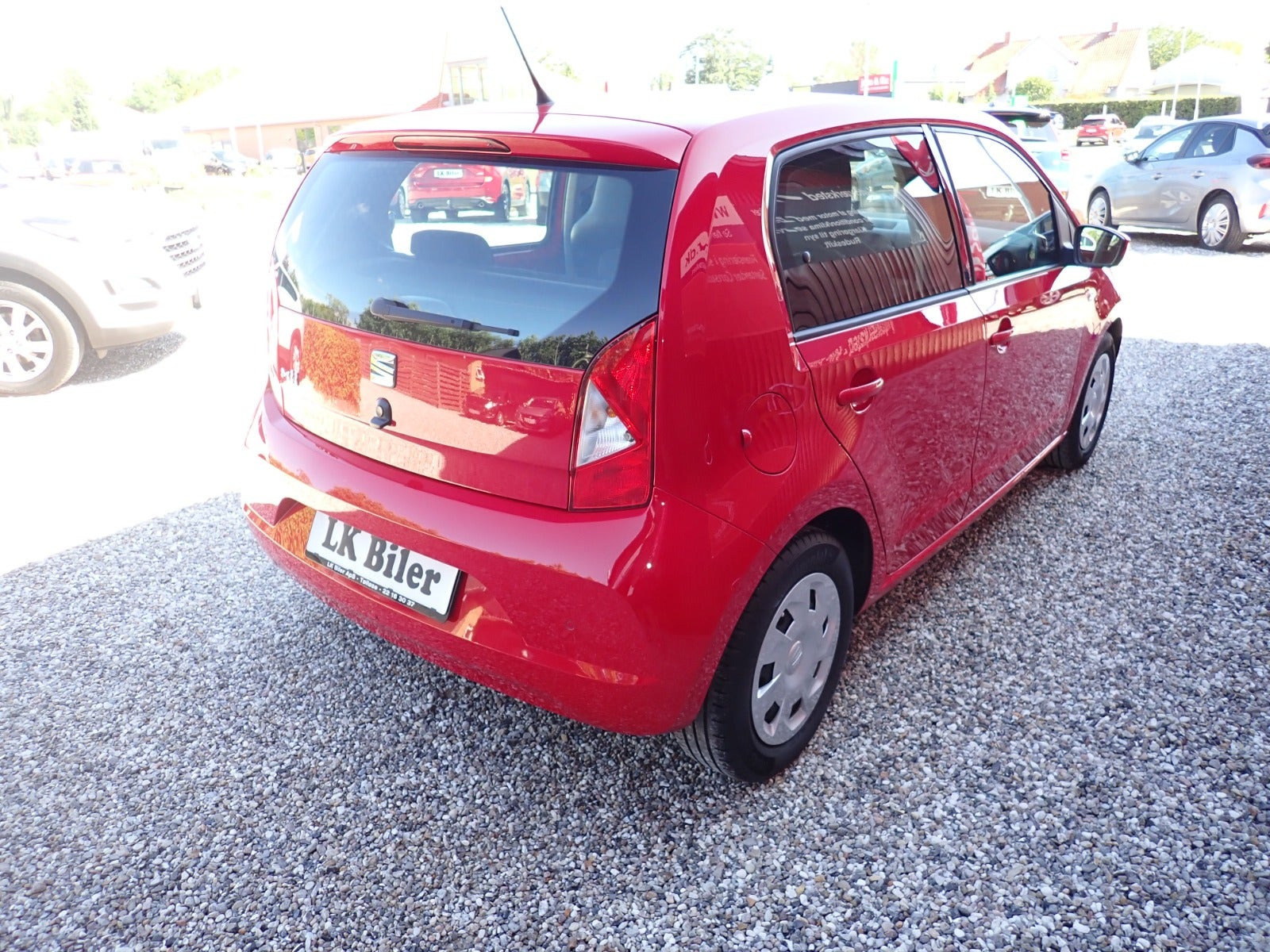 Rød Seat Mii fra 2019