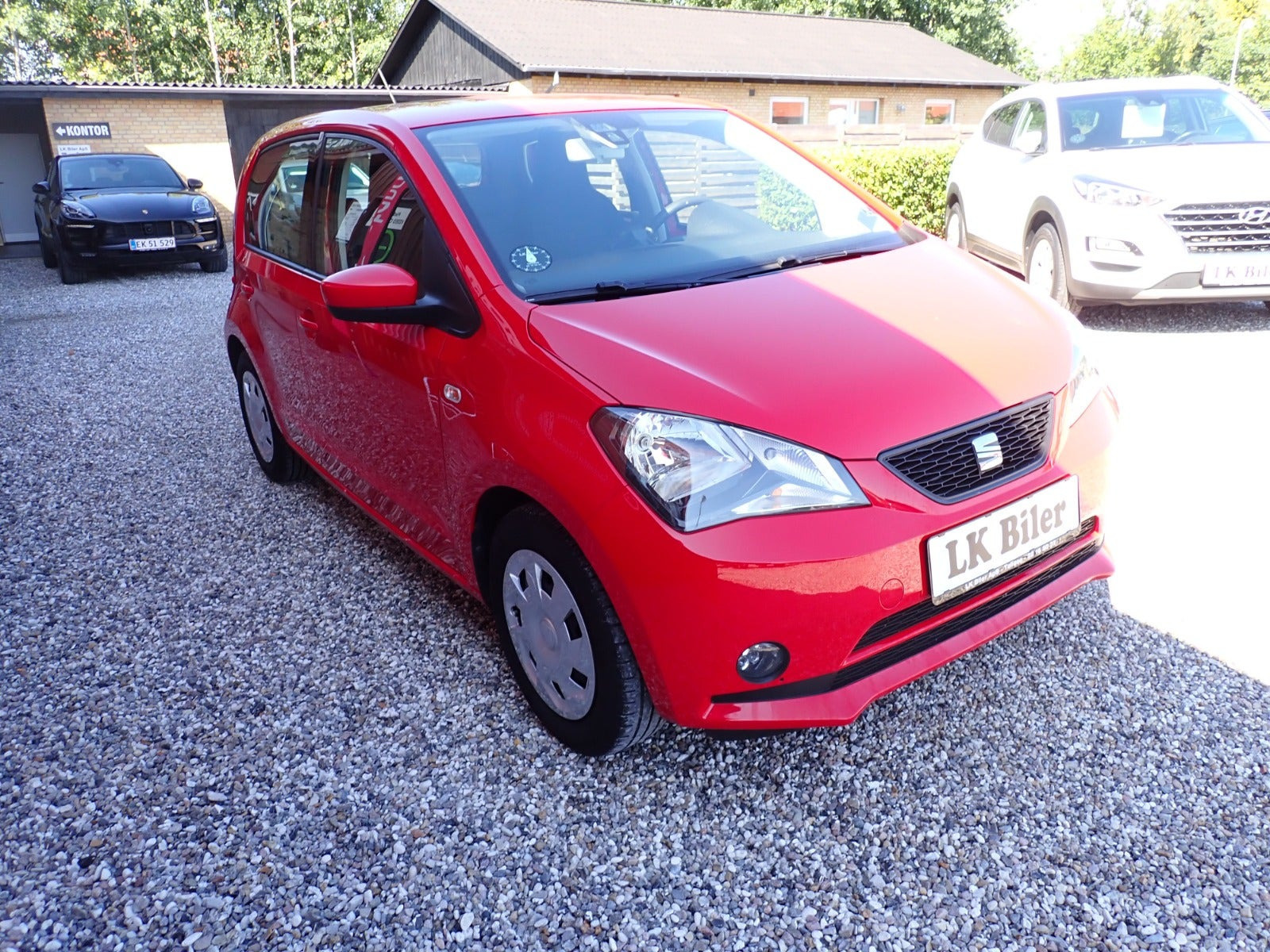Rød Seat Mii fra 2019
