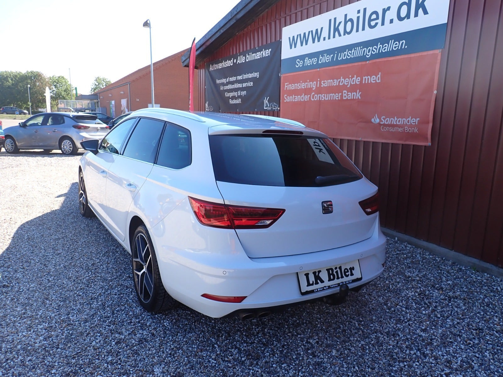 Hvid Seat Leon fra 2017