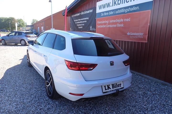 Hvid Seat Leon fra 2017