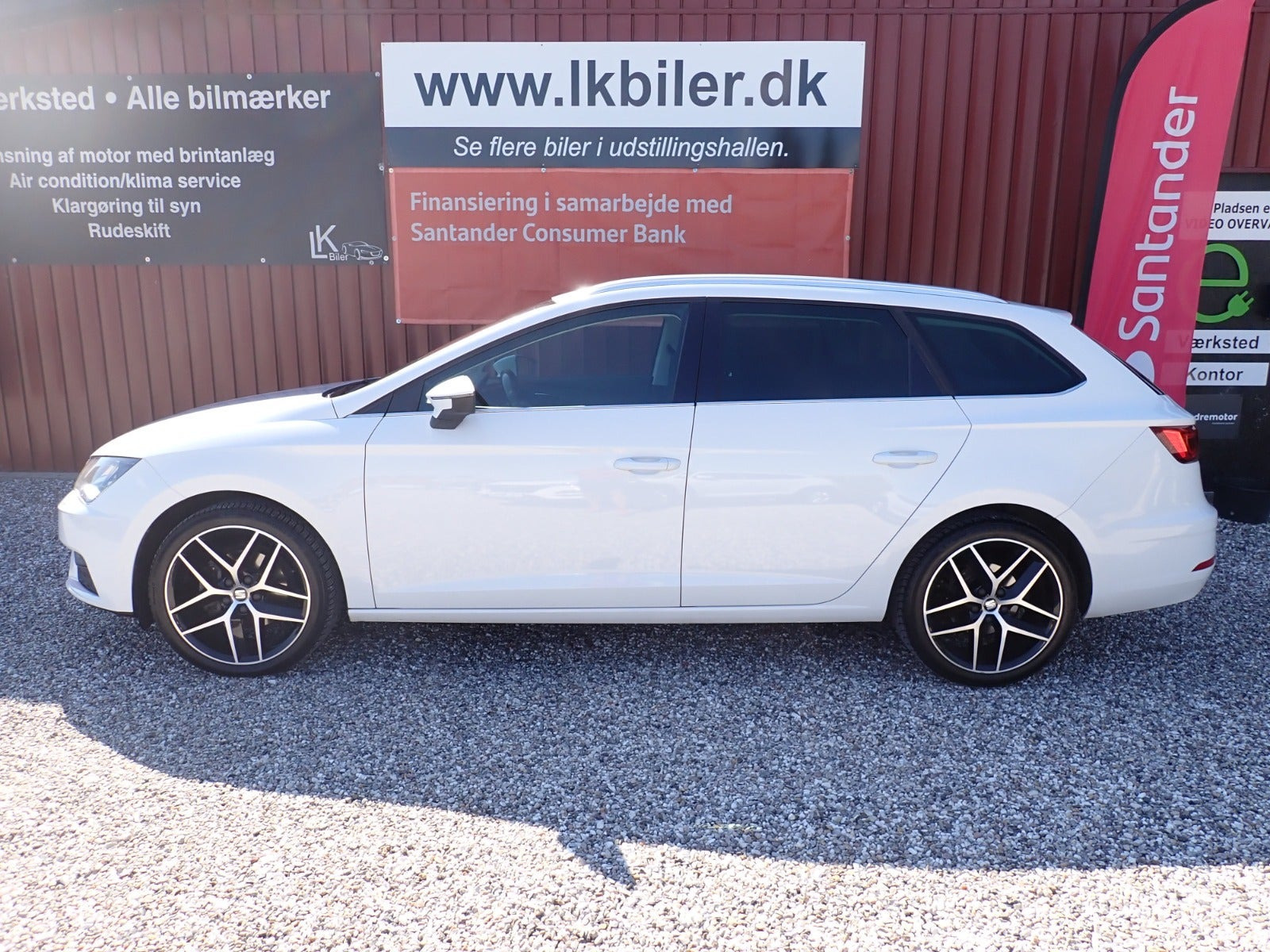 Hvid Seat Leon fra 2017