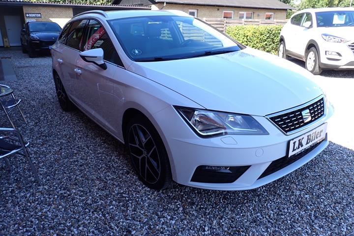 Hvid Seat Leon fra 2017
