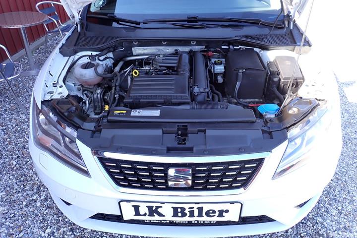 Hvid Seat Leon fra 2017