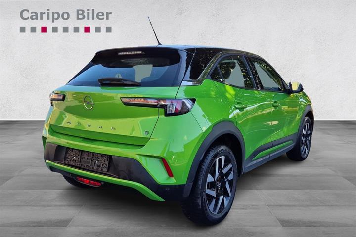 Grøn Opel Mokka-e fra 2023