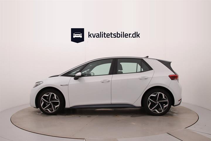 Hvid VW ID.3 fra 2021
