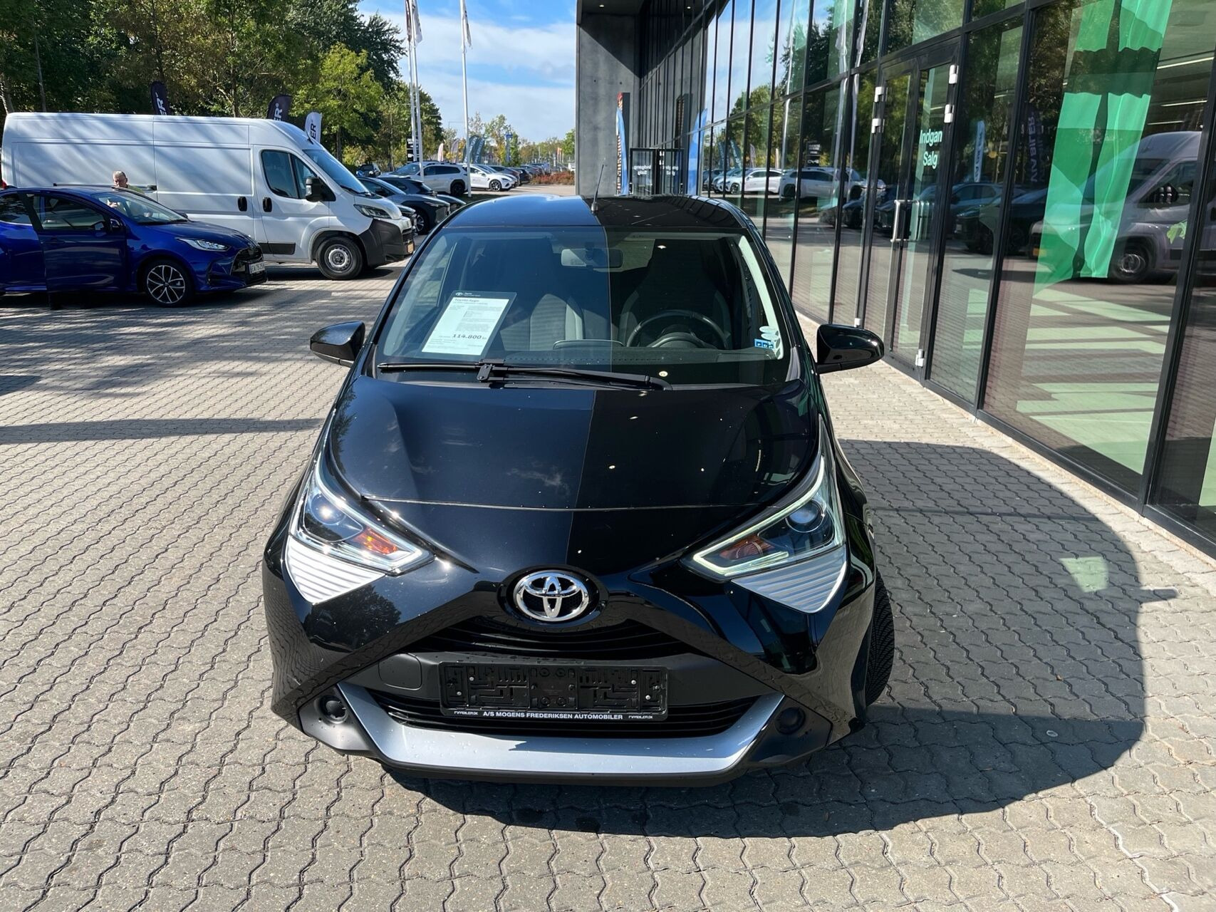 Sort Toyota Aygo fra 2020