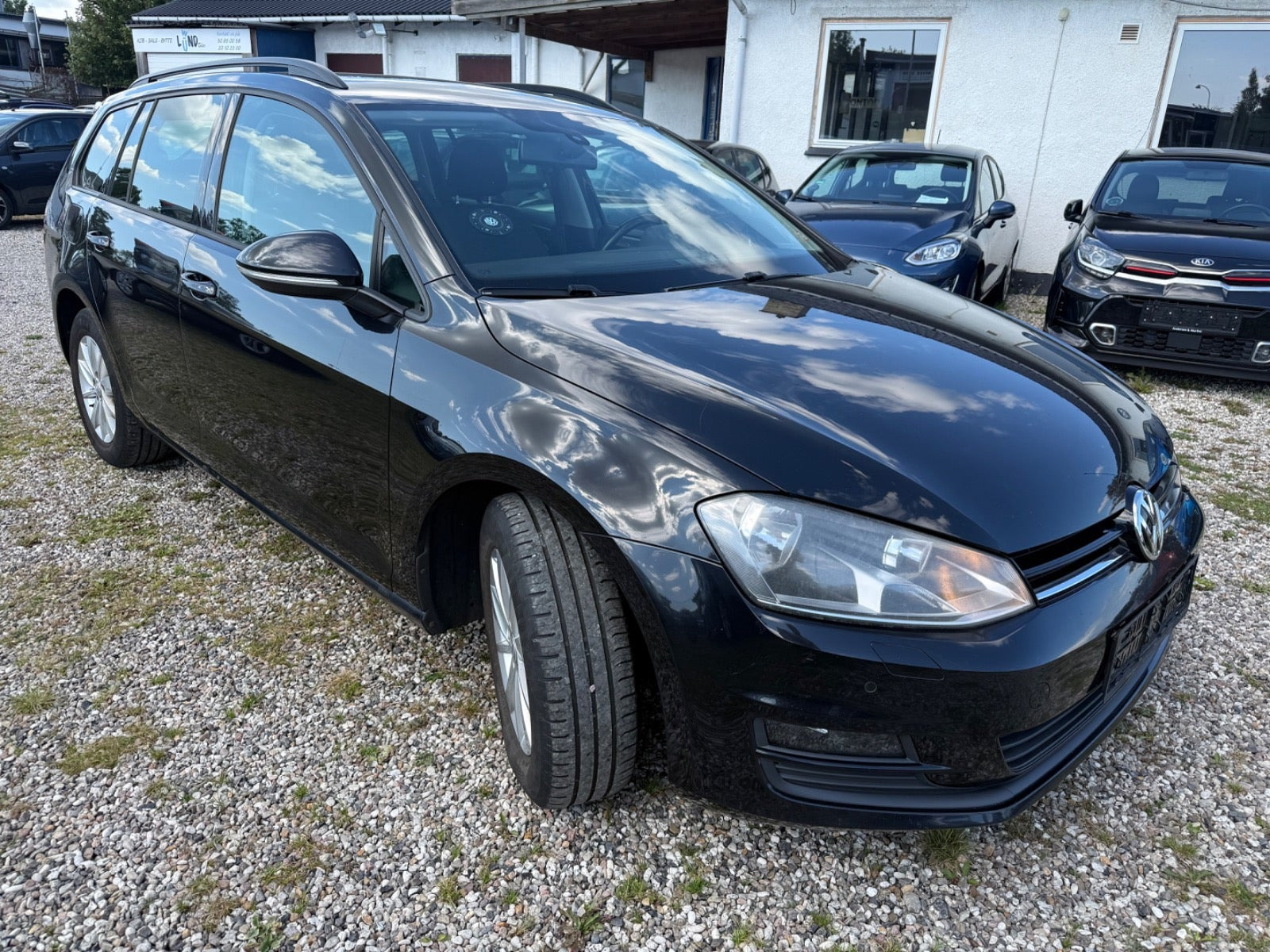 Sort VW Golf VII fra 2014