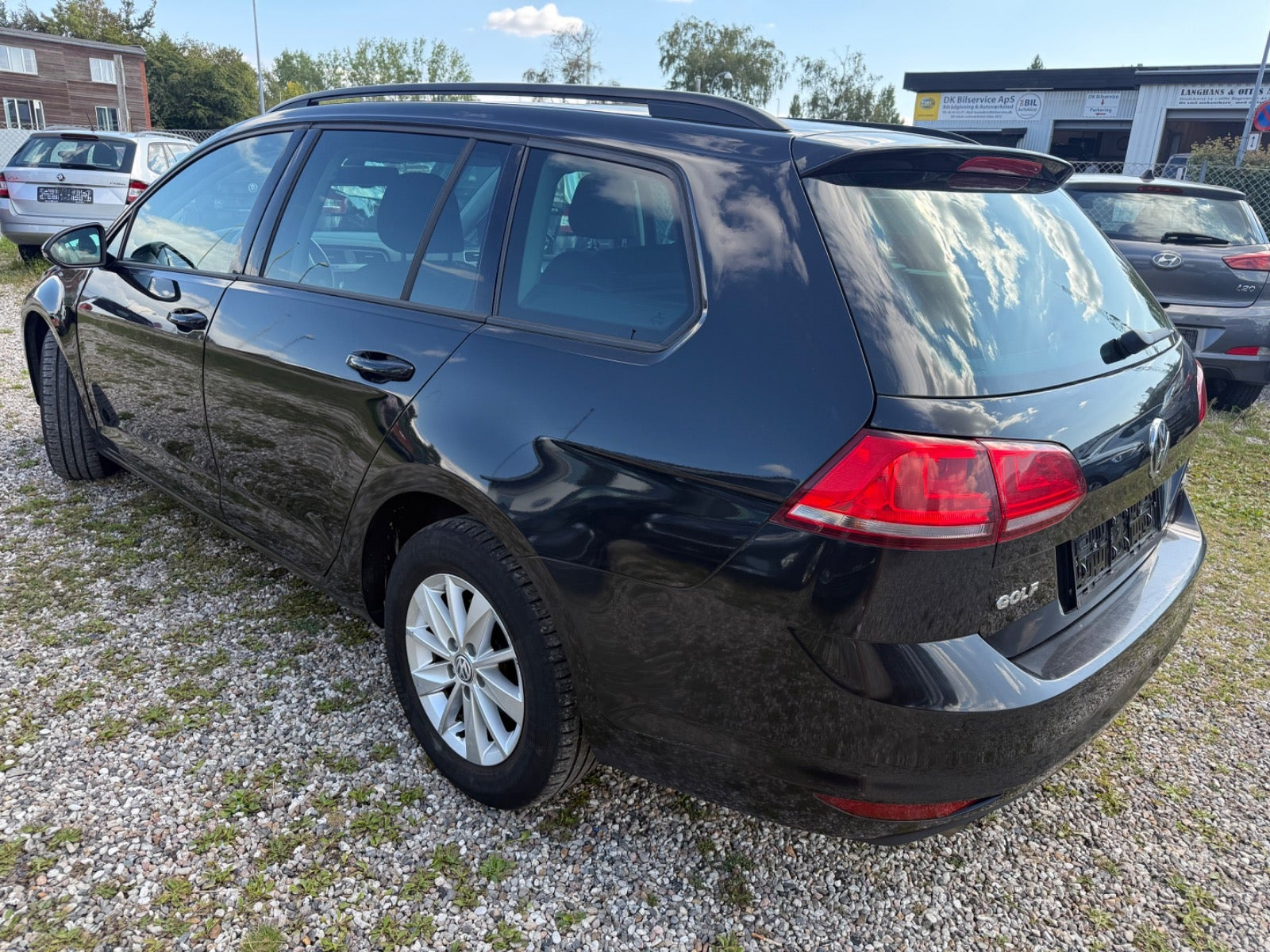 Sort VW Golf VII fra 2014