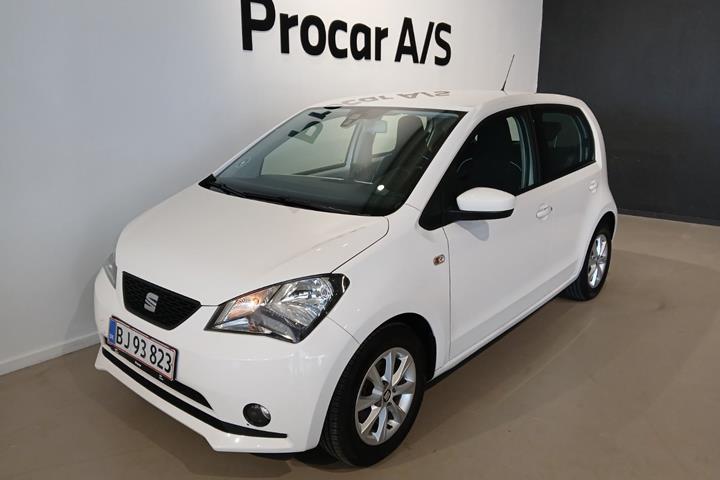 Hvid Seat Mii fra 2015