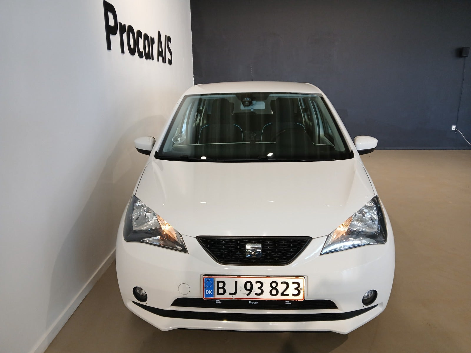 Hvid Seat Mii fra 2015