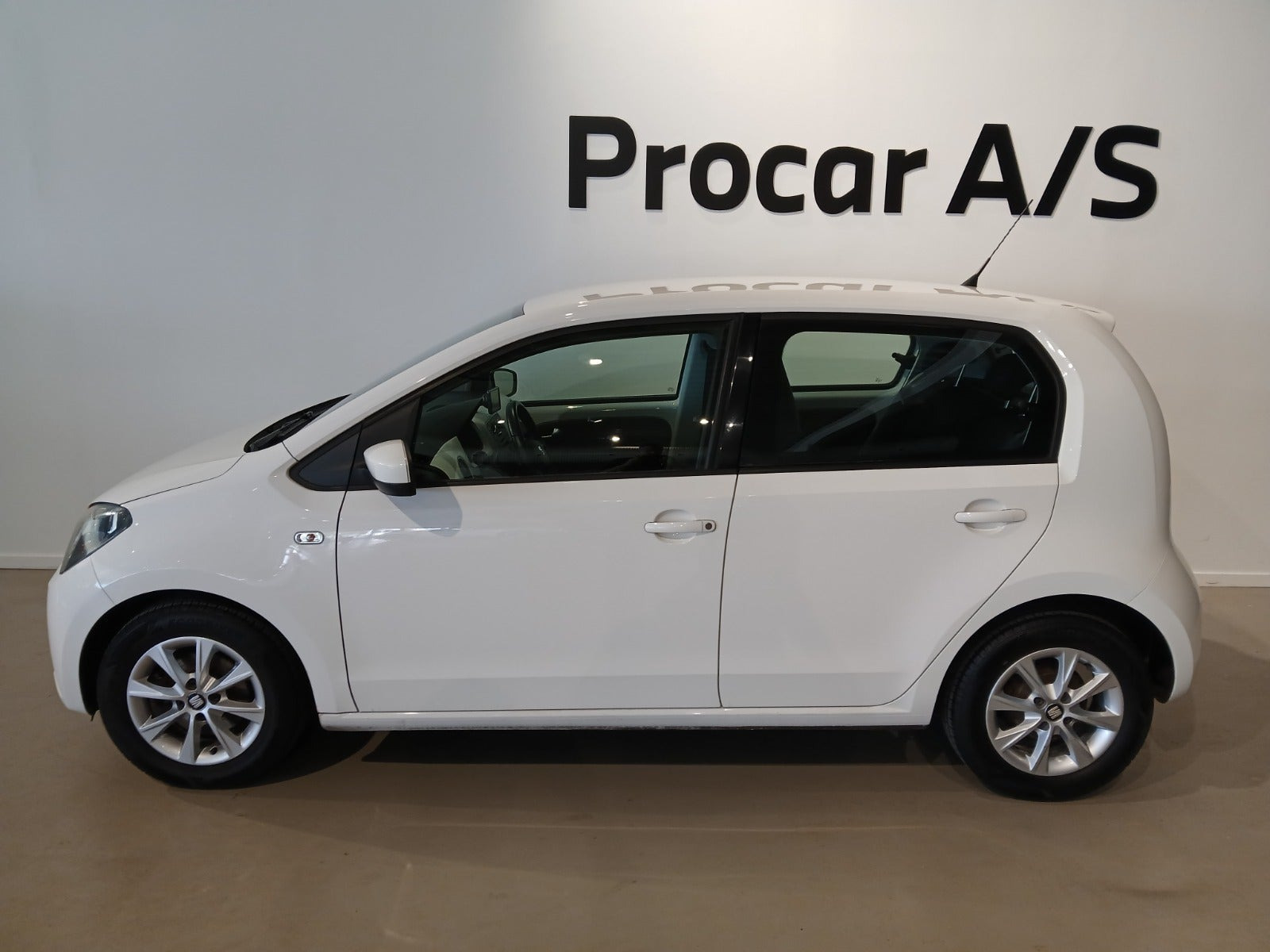 Hvid Seat Mii fra 2015