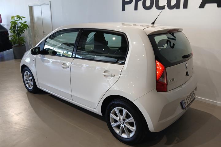 Hvid Seat Mii fra 2015
