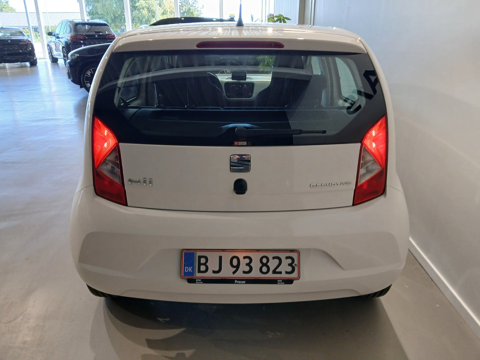 Hvid Seat Mii fra 2015