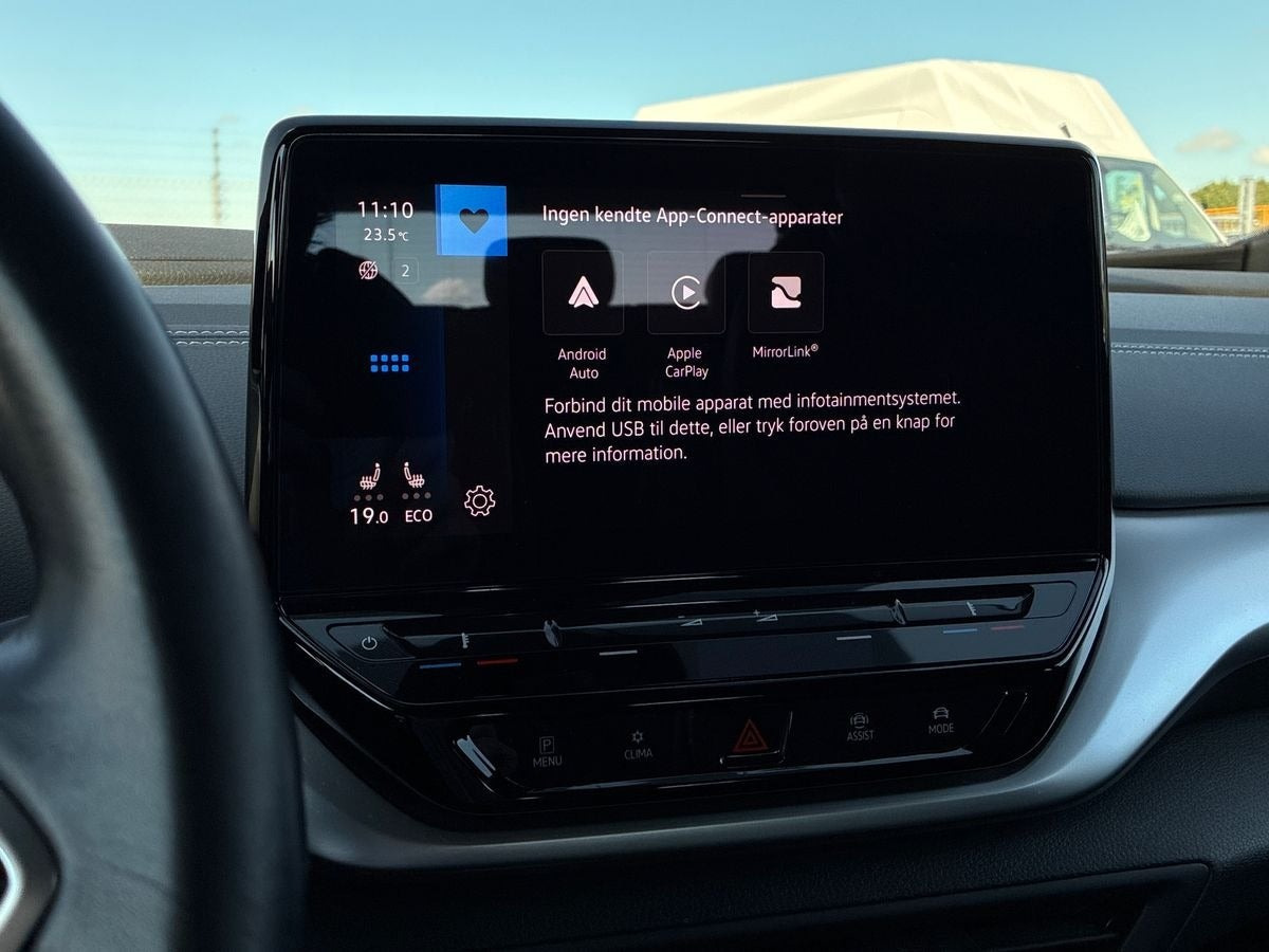 Blå VW ID.4 fra 2023