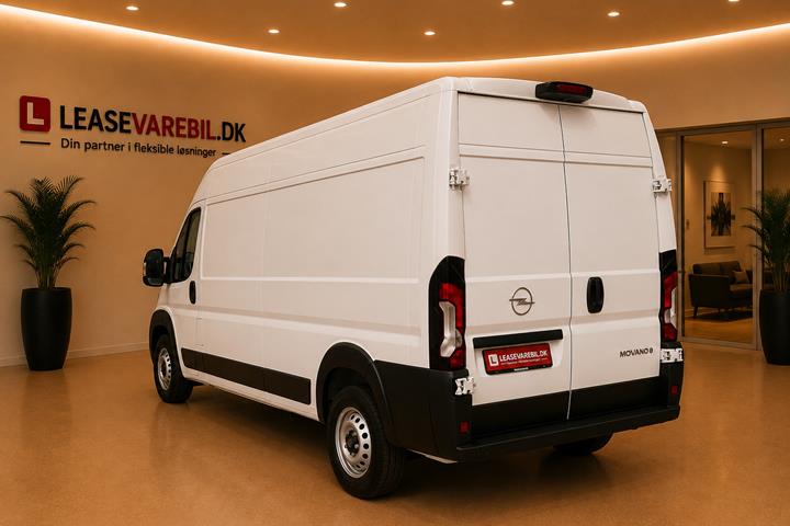 Hvid Opel Movano-e 35H fra 2025