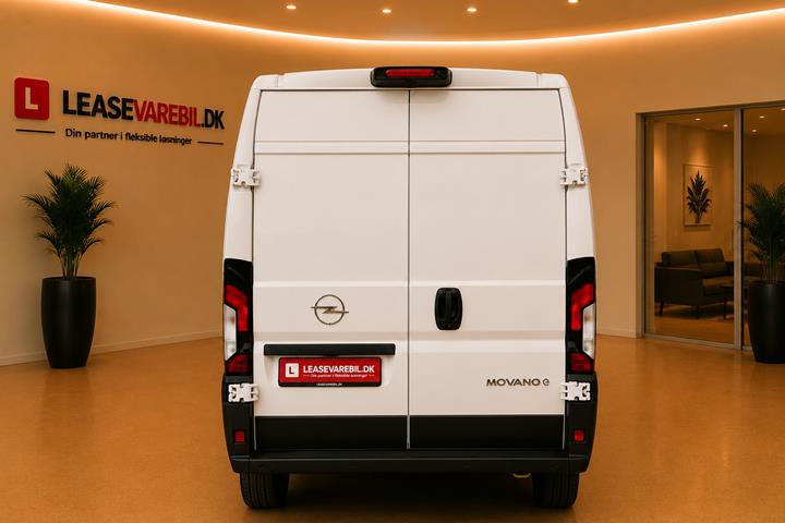 Hvid Opel Movano-e 35H fra 2025