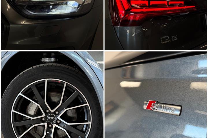 Grå Audi Q5 fra 2021