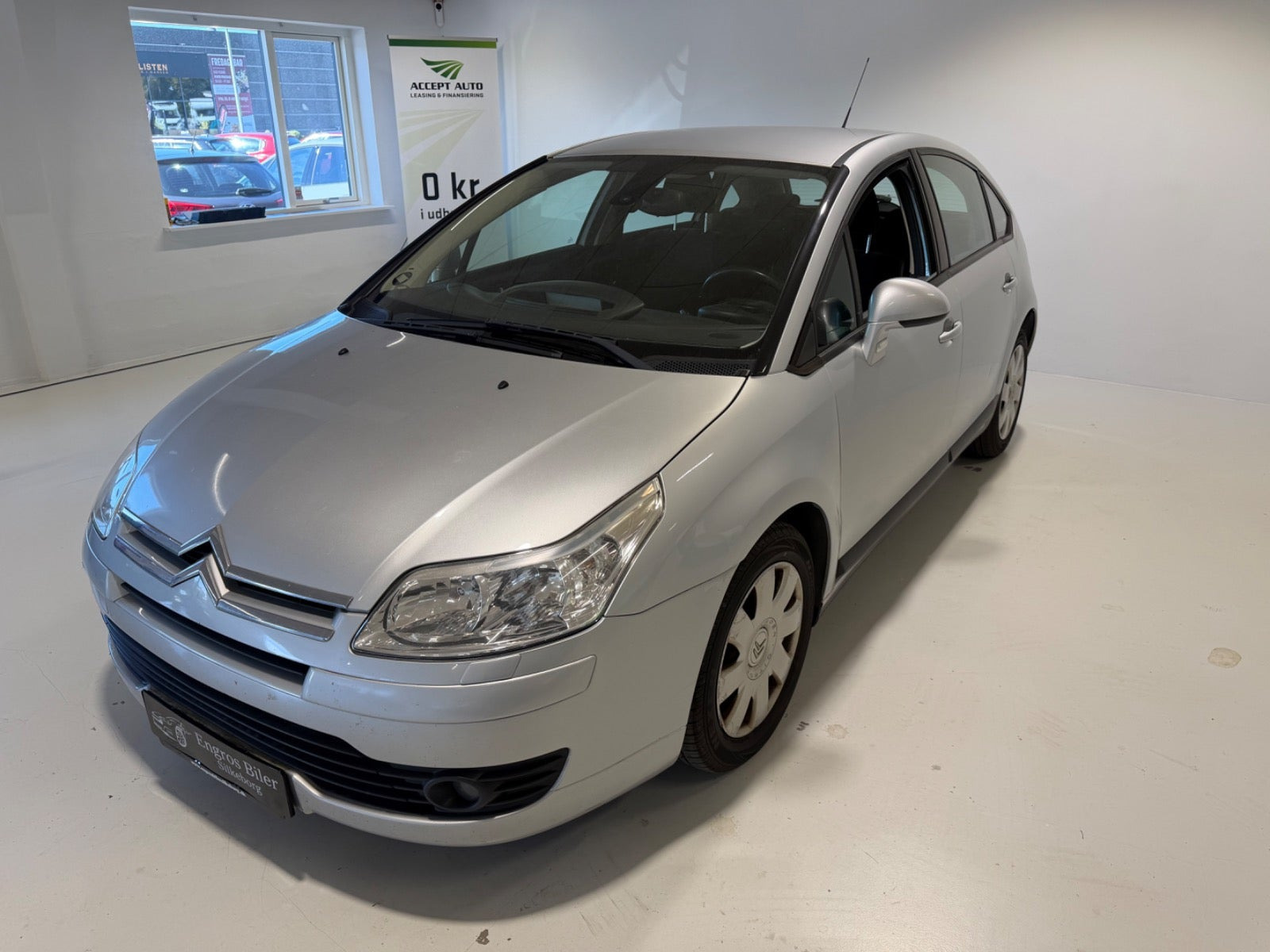 Sølv Citroën C4 fra 2008