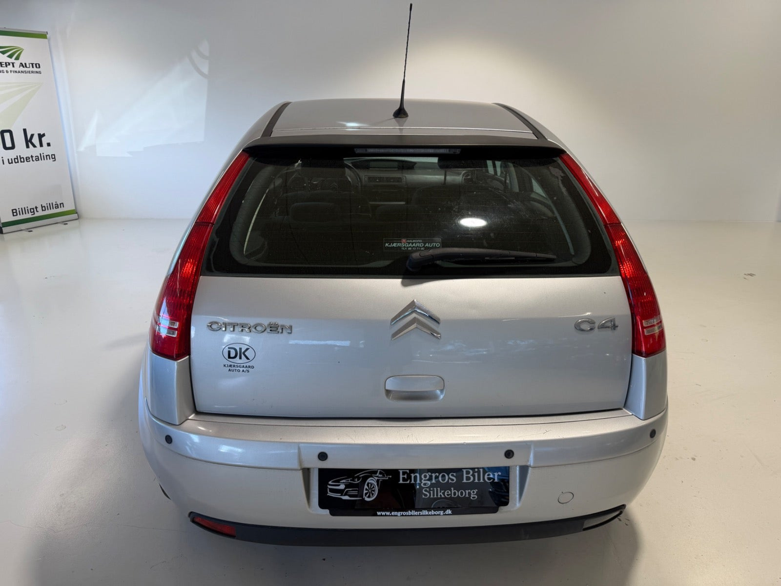 Sølv Citroën C4 fra 2008