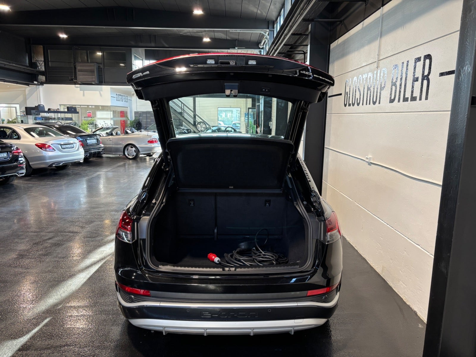 Sort Audi Q4 e-tron fra 2022