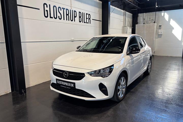 Hvid Opel Corsa fra 2022