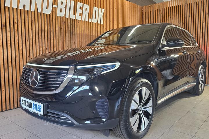 Sort Mercedes EQC400 fra 2023