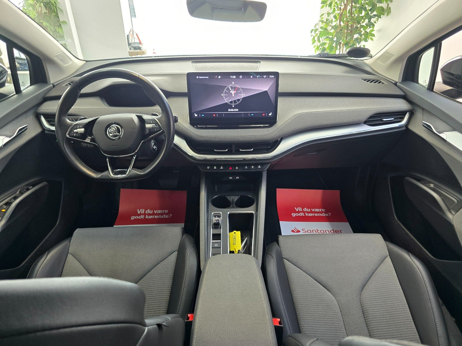 Sort Skoda Enyaq fra 2022