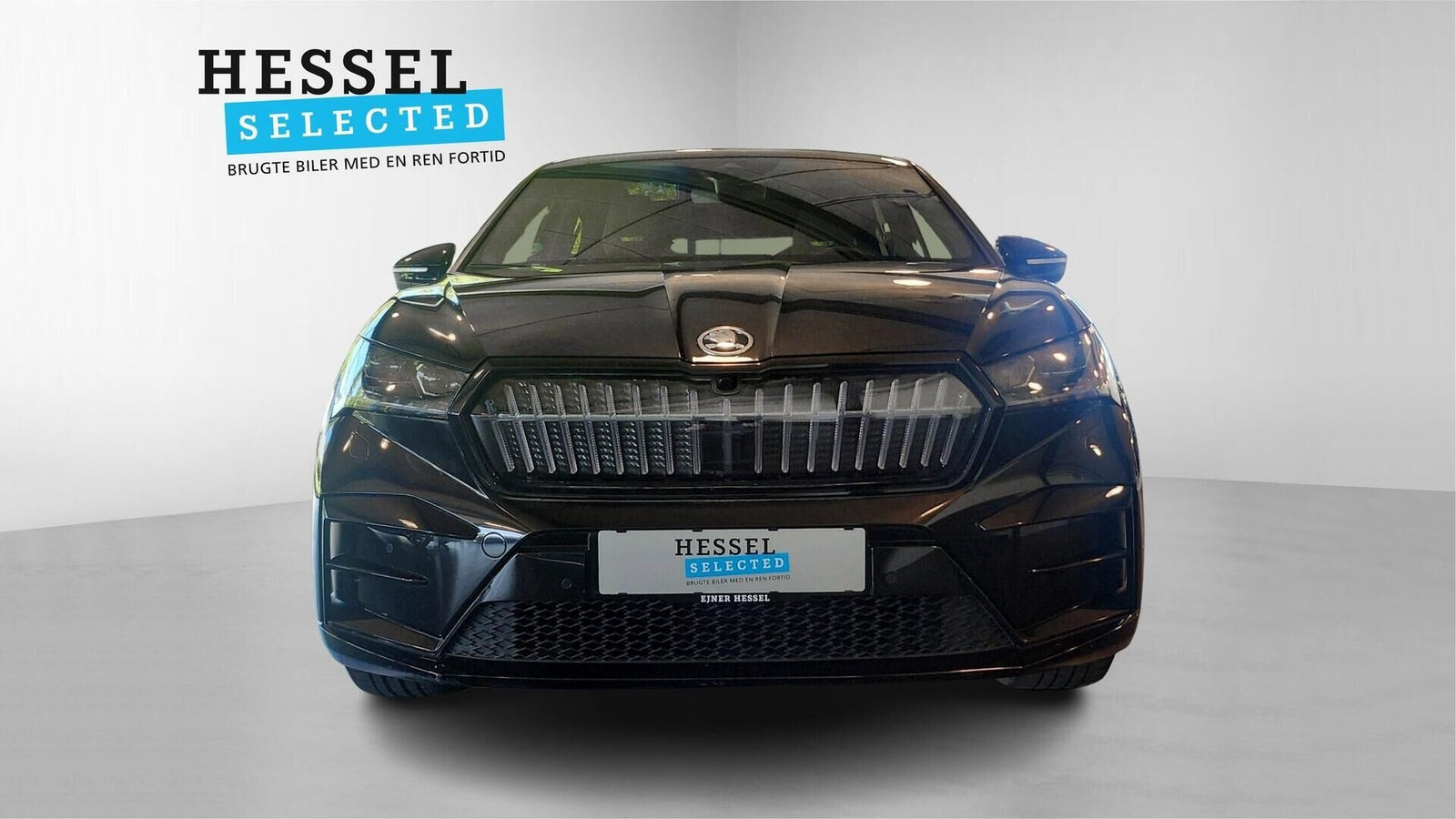 Sort Skoda Enyaq fra 2024