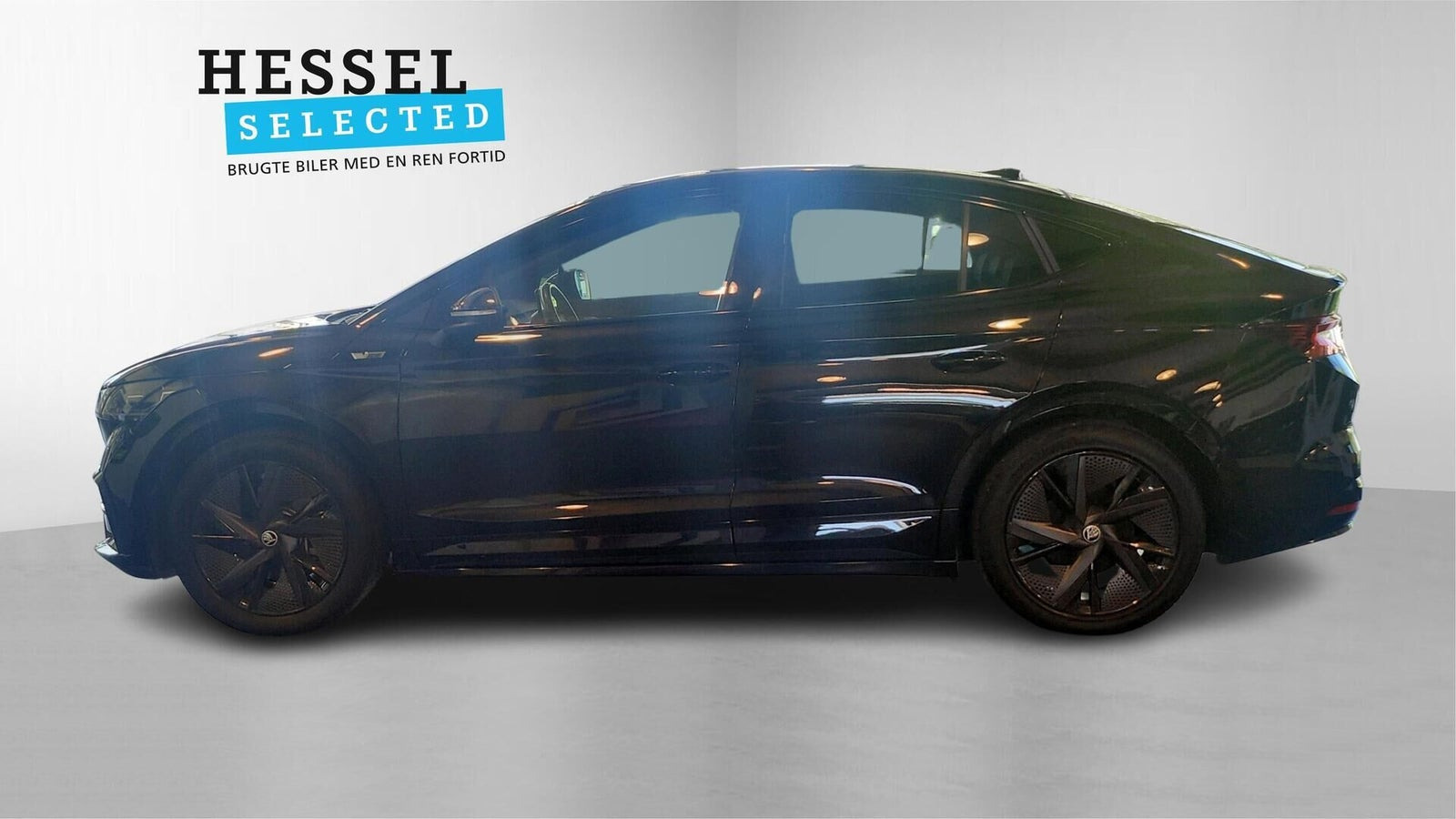 Sort Skoda Enyaq fra 2024