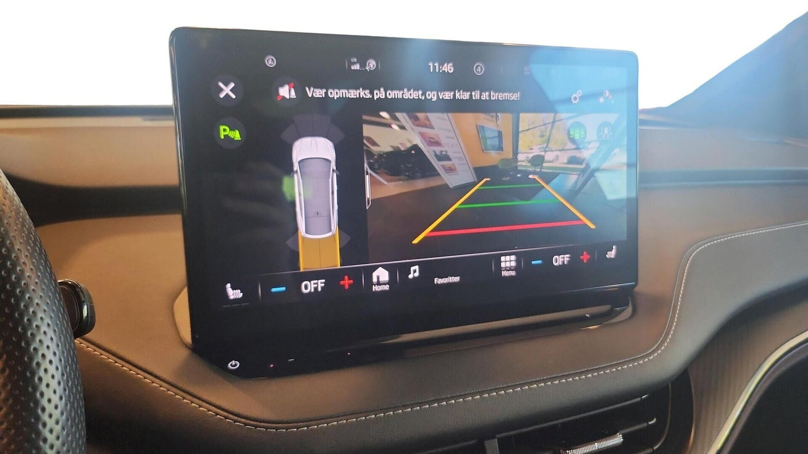 Sort Skoda Enyaq fra 2024
