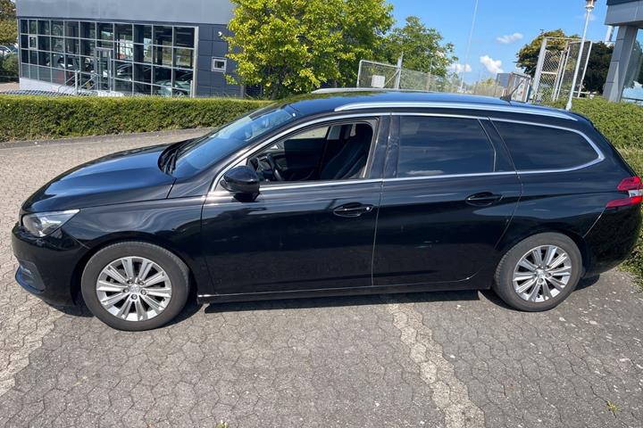 Sort Peugeot 308 fra 2021