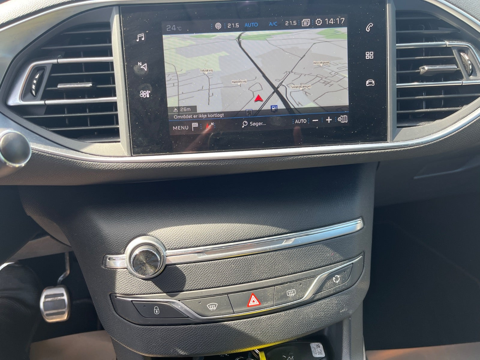 Sort Peugeot 308 fra 2021