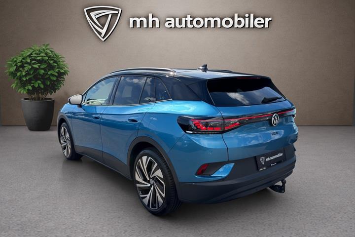 Blå VW ID.4 fra 2025