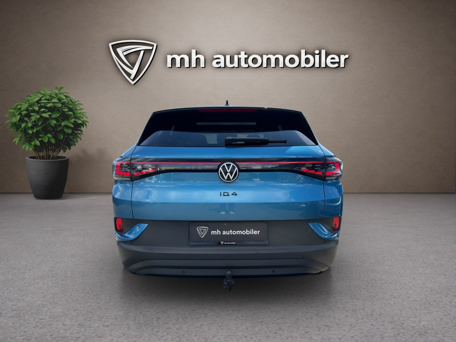 Blå VW ID.4 fra 2025