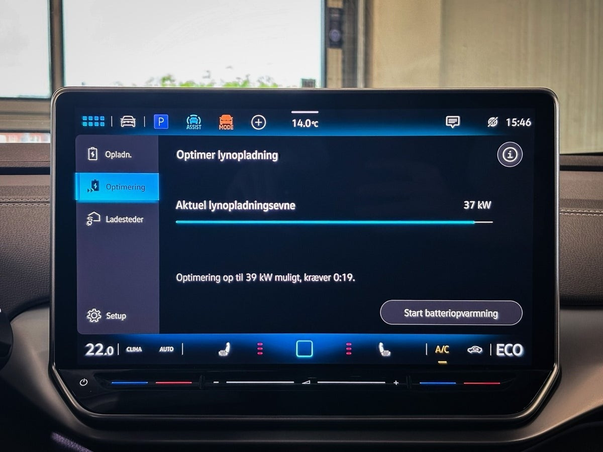 Blå VW ID.4 fra 2025