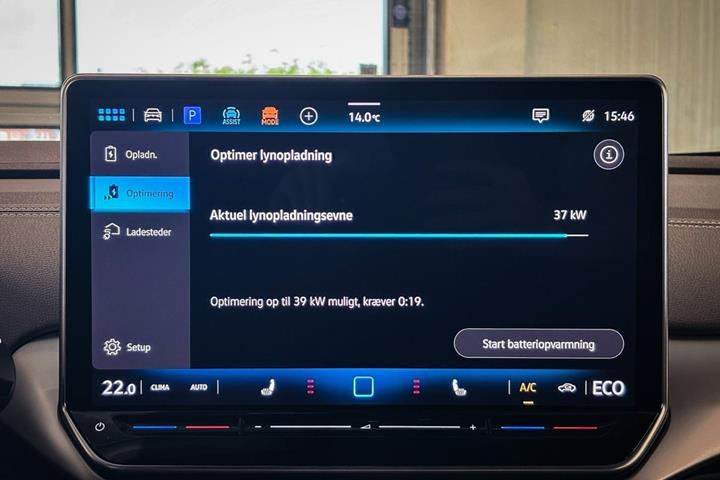 Blå VW ID.4 fra 2025