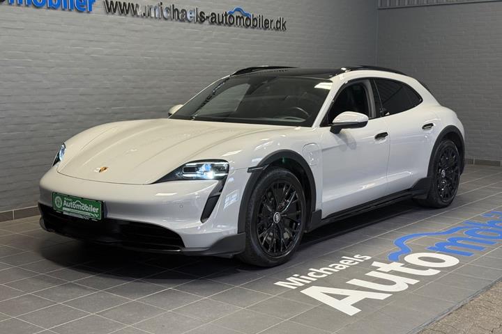 Grå Porsche Taycan 4 fra 2022