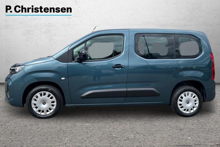 Blå Opel Combo-e Life fra 2025