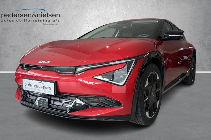 Rød Kia EV6 fra 2025