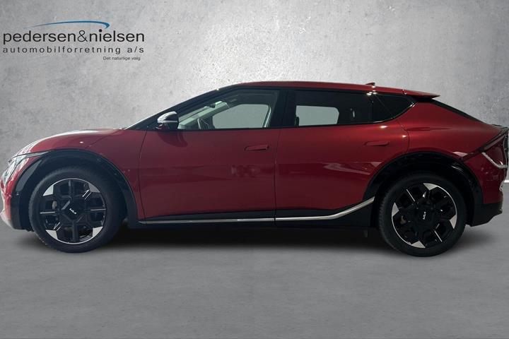 Rød Kia EV6 fra 2025