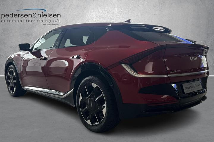 Rød Kia EV6 fra 2025