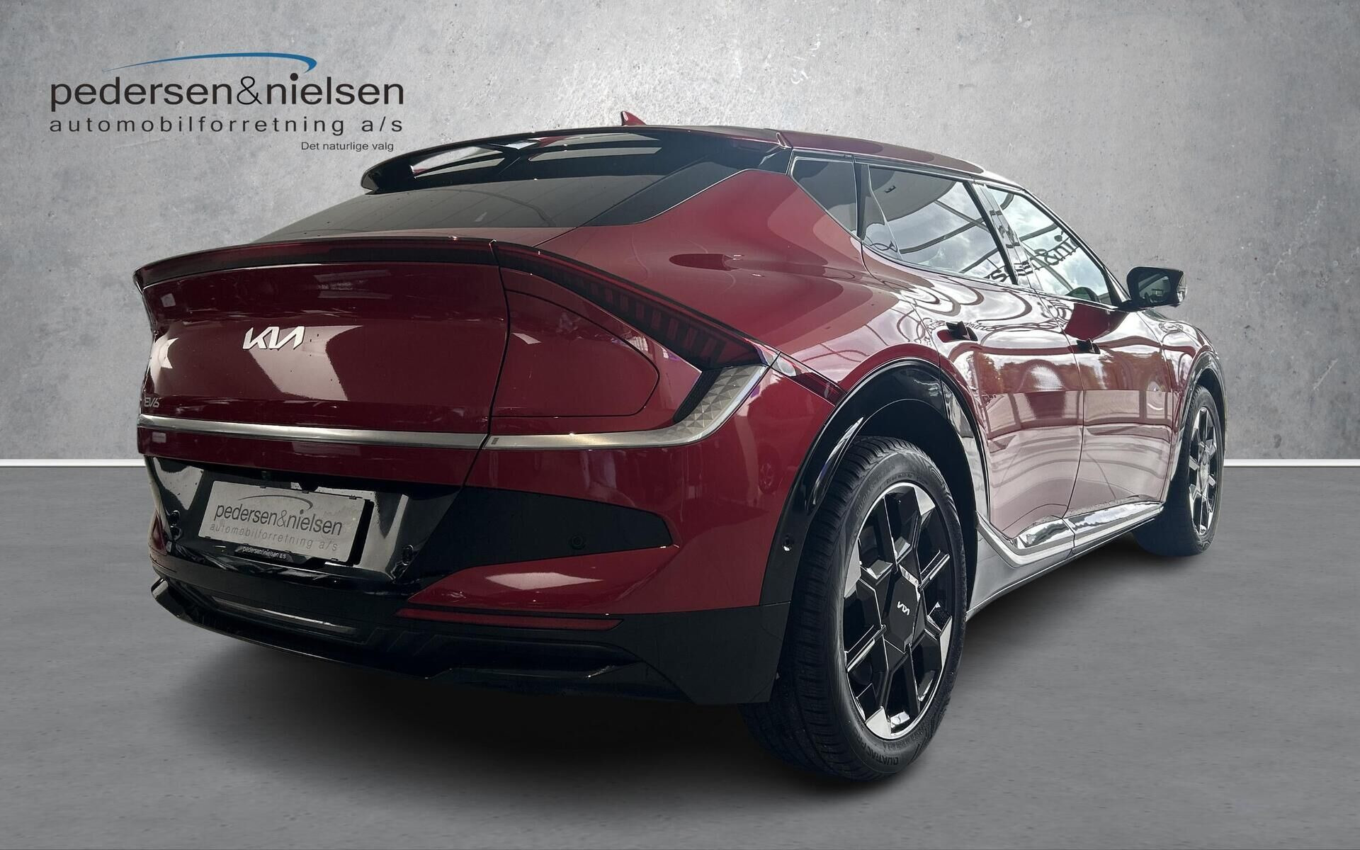 Rød Kia EV6 fra 2025