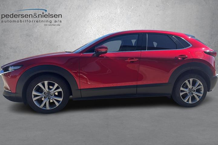 Rød Mazda CX-30 fra 2021